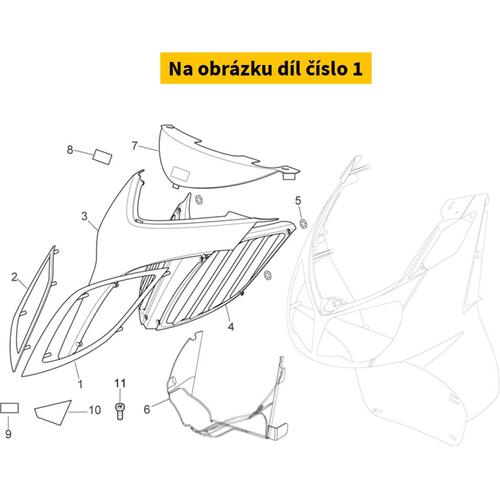 Lh Frame Cromo AP8178085