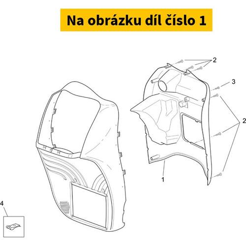 Internal Shield, Grey AP8178703