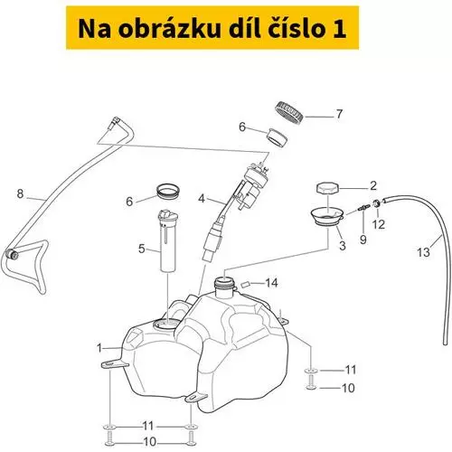 Serbatoio Benzina AP8179446