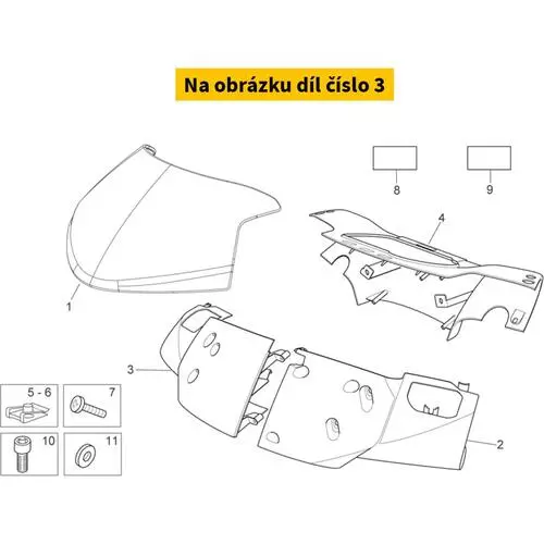 Front Handlebars Cover AP8184463