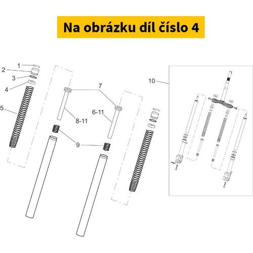 Pipe (Marzocchi) AP8203755