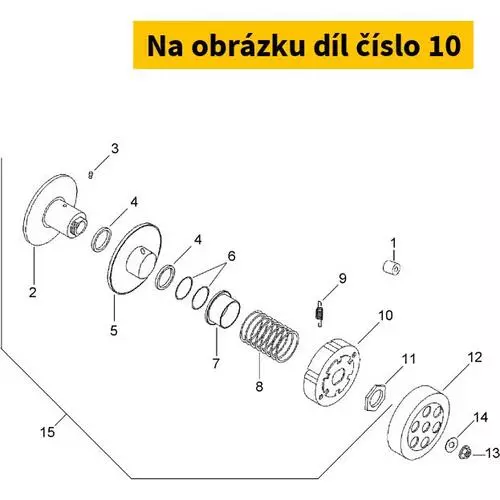 Centrifugal Clutch Assy AP8206926