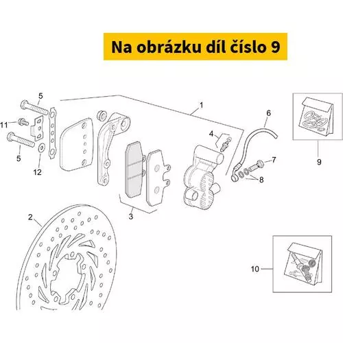 Brake Caliper Rev. Kit AP8213465