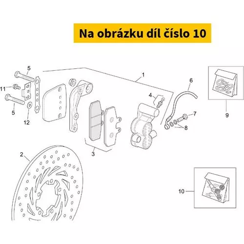 Pins+Caliper Springs AP8213466