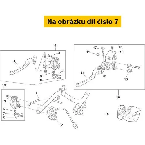 Starter Lever AP8218115