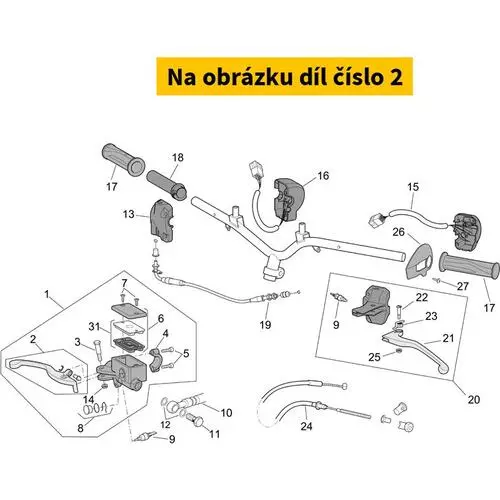 Front Brake Lever AP8218640