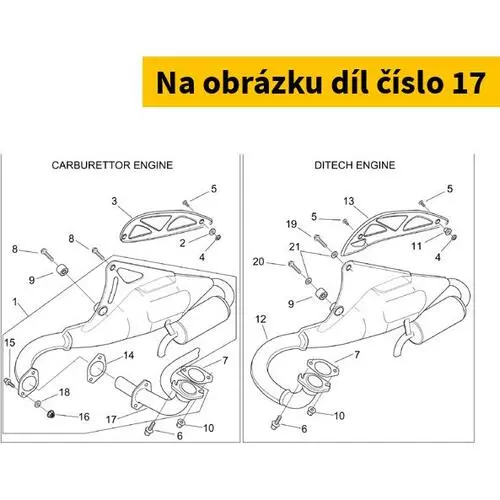 Exhaust Pipe Leading Pipe AP8219533