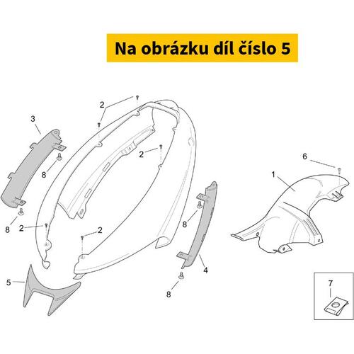 Saddle Hinge Rubber AP8220468