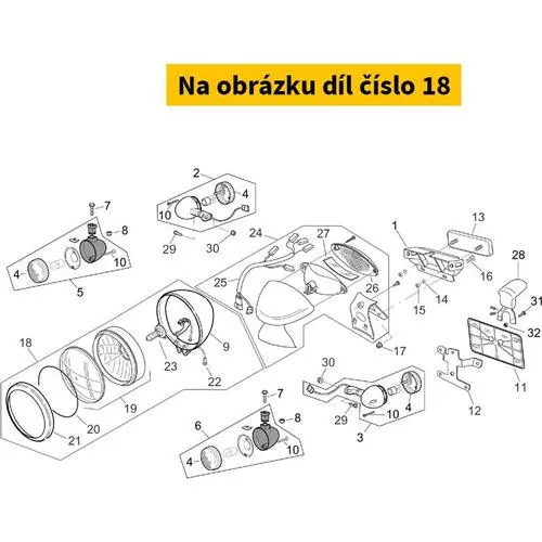 Headlight (CH Version) AP8224532