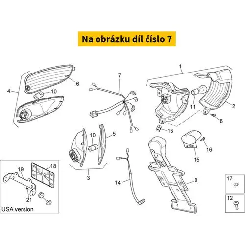 Taillight Wiring Harn. AP8224624