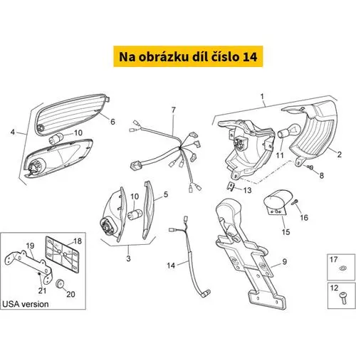 Plate Light Wiring AP8224655