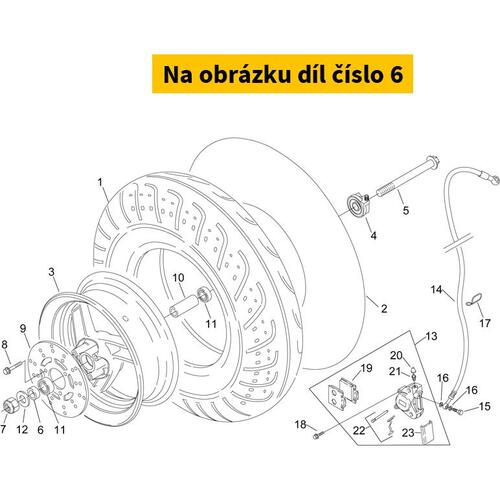 Front Wheel Spacer AP8225326