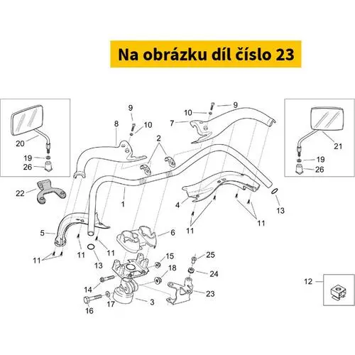 Dashboard Support Clamp AP8234174