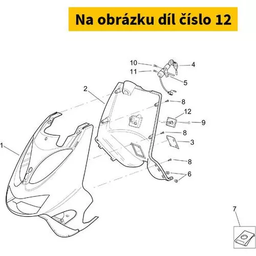 Undersaddle Hook Cpl. AP8258034