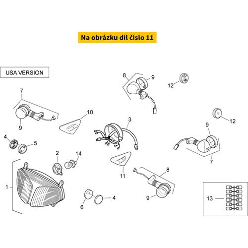 Lh Turn Indicator Support AP8258936