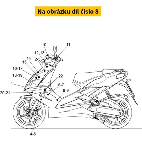 Rh Front Fairing AP8277526