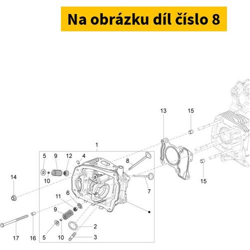 Exhaust Valve  Ø22 B013716