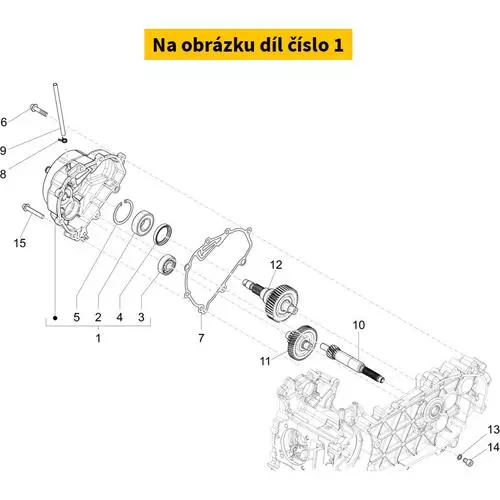 Gearbox housing B0160435