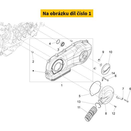 Transmission Cover With I.P. B0169455