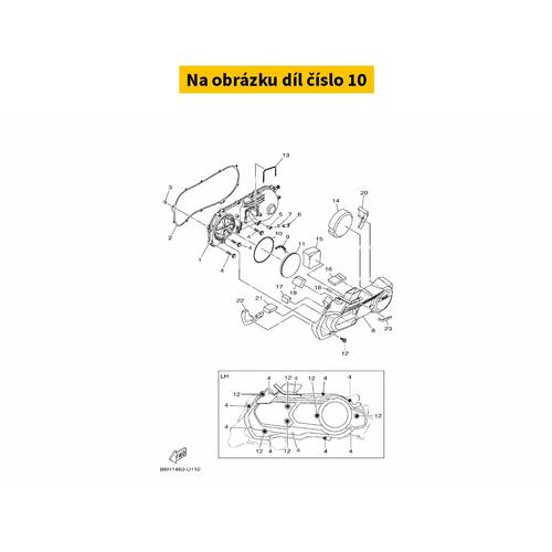 Seal, Air Duct B65E54720000