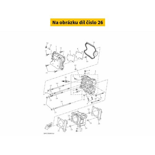 Gasket, Cylinder B6HE13510000