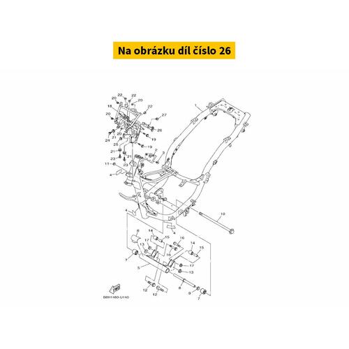 Holder, Brake Hose B6HF588F0000