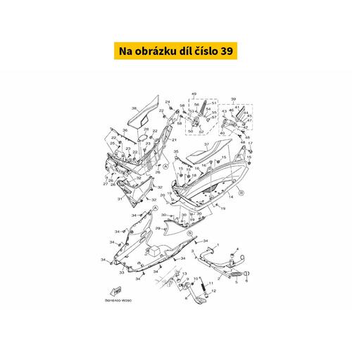 Rear Footrest Assy B6HF74300000