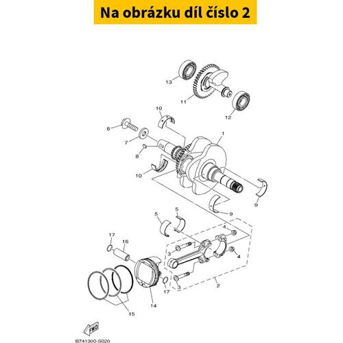 Connecting Rod Assy B74116500000