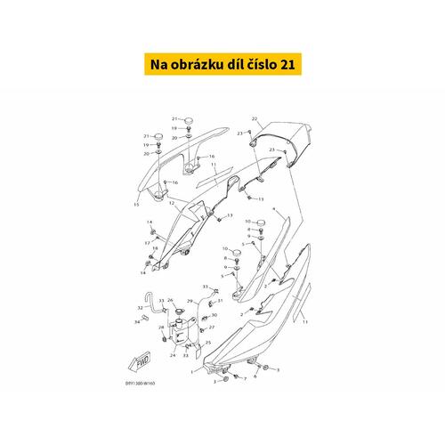 Cap, Bolt B74F34690000