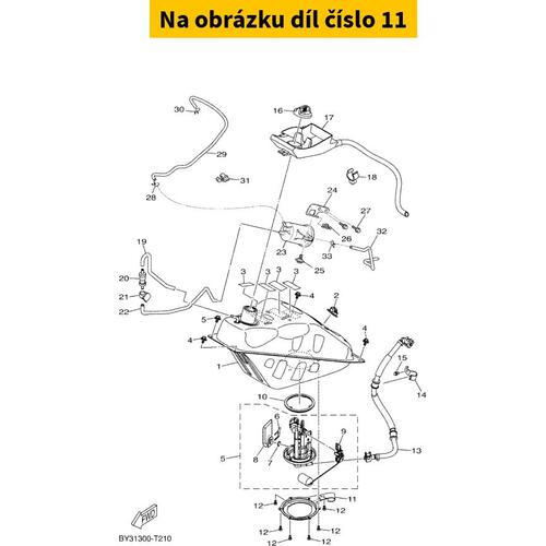 Bracket, Fuel Pump B74F44250000