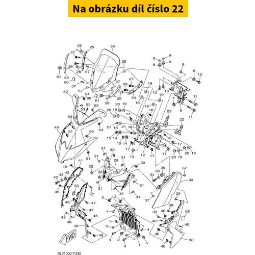 Plate, Windshield B74F83060000