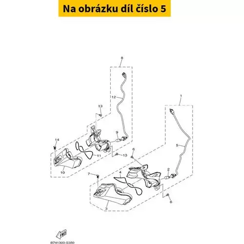 Socket Cord Assy B74H41400000