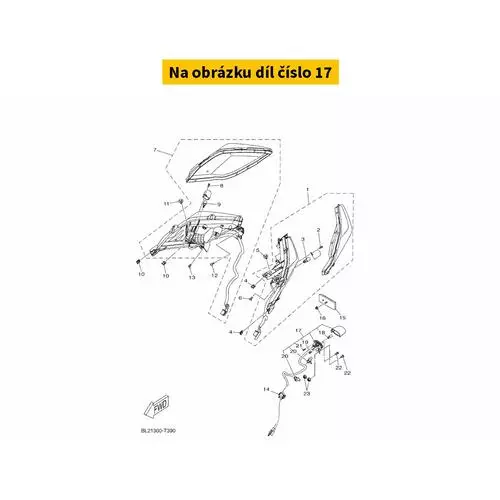 Licence Light Assy B74H47401000