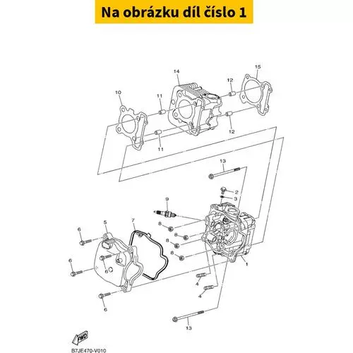 Cylinder Head Assy B7JE11020000