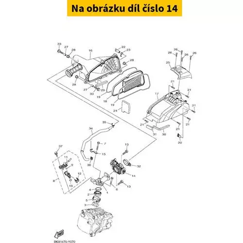 Throttle Body Assy B7JE37500100