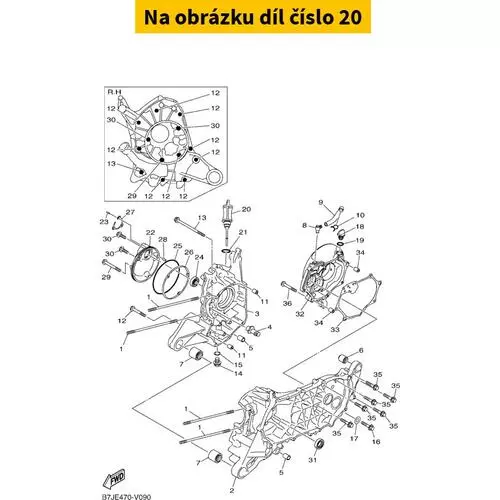 Plug, Oil Level B7JE53620000