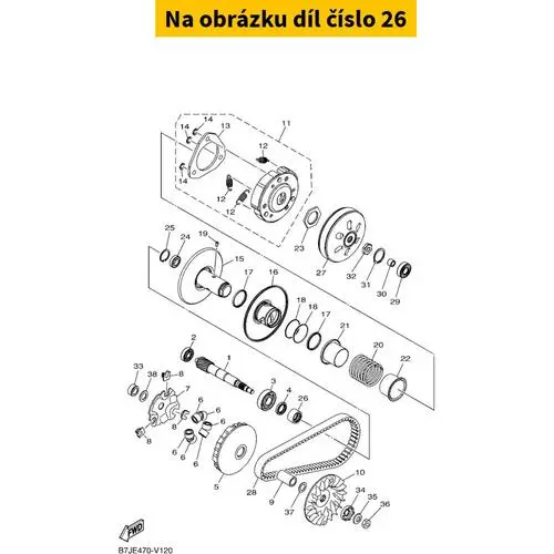 Bearing B7JE76781000