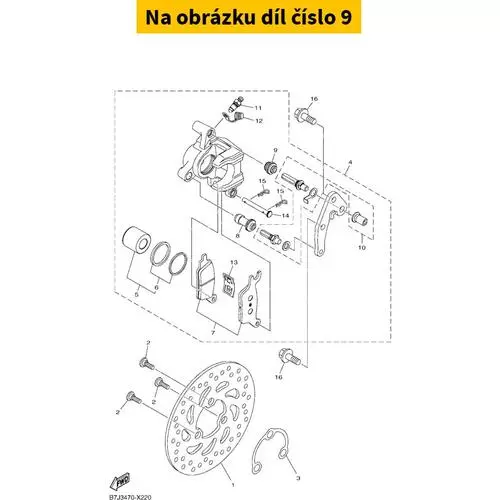 Boot, Caliper B7JF59170000