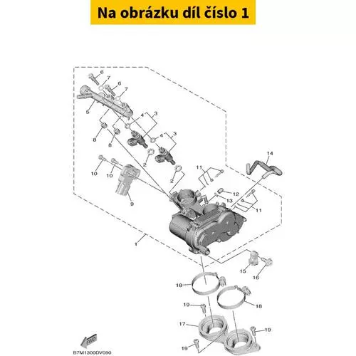 Throttle Body Assy B7M137500400