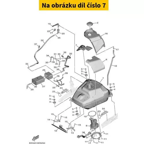 Damper, Locating 5 BC3241850000