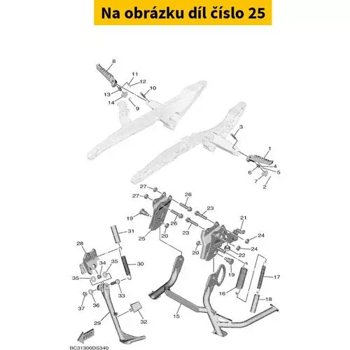 Bracket, Main Stand 2 BC3271520000