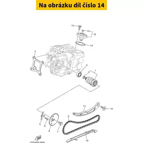 Gasket, Tensioner BE8E22130000