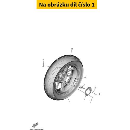 Cast Wheel, Rear BX9F53380000