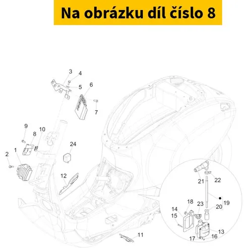 Rele' Fixing Stirrup CM022806