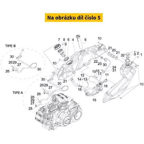 Fuel gauge unit GILERA GP 800 2007-2011 CM025712