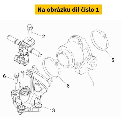 Throttle Body With E.C.U. CM078209