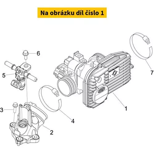 Throttle Body With E.C.U. CM078212