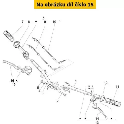 Master Cyl.  For Front Brake CM085402