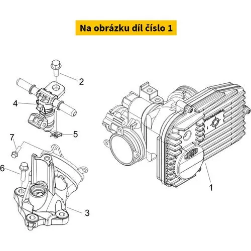 Throttle Body With E.C.U. CM085504