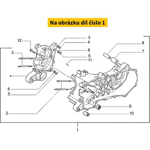 Crankcase CM1275045